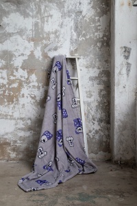 Patura pentru Pat Dublu Model Koala Bear Purple