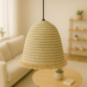 Pendul Nolie Inart, natural, 40x99 cm - Img 2