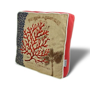 Perna scaun Model YM1003, Multicolor, 42x42x5 cm - Img 1