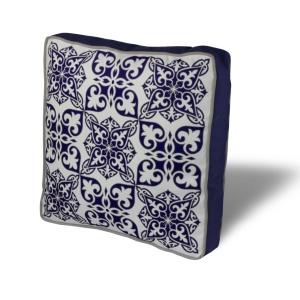 Perna scaun Model YM1296, Multicolor, 42x42x5 cm - Img 3
