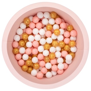 Piscina de bile Bubble Pops v12 Roz 85x85x30 cm - Img 2