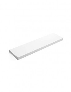 Poliță suspendata Model Keira, Alb, 80x20x3.8 cm