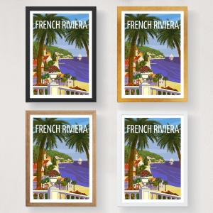 Poster A4 City Multicolor 21x29.7 cm - Img 2