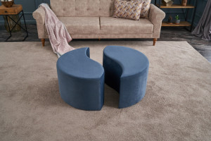 Pouf Alis, Albastru - Img 3