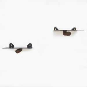 Raft de perete pentru carti Wr042 Maro 21x15x6 cm - Img 6