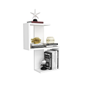 Raft Octa Alb 29.8x60x16.4 cm - Img 3