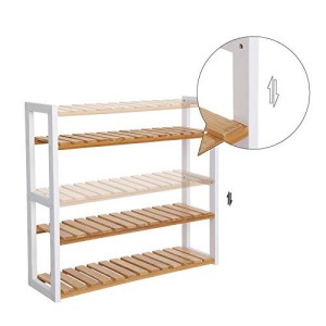 Raft pentru baie Model Caden, Alb, 60x15x55 cm - Img 5