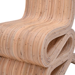 Scaun cu Brate Model Favorsy, Natur, 50x57x88 cm - Img 6