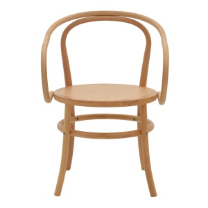 Scaun cu Brate Model Verfie, Natur, 55x50x83 cm - Img 4