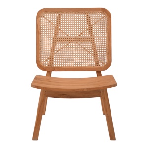 Scaun cu Brate Model Viborg, Natur, 60x75x87 cm - Img 4