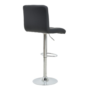 Scaun de bar Remina V2, negru, 44x44x112 cm - Img 2