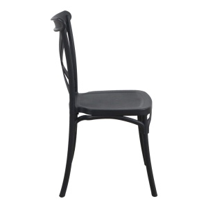 Scaun de Gradina Crossie, negru, 38x46.5x82 cm - Img 4
