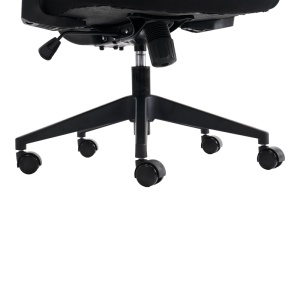 Scaun directorial Cadrey, negru, 67x64x120-128 cm - Img 9