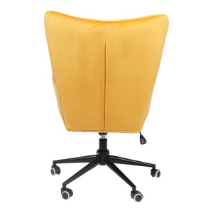 Scaun directorial Lobima, galben, 68x71x105-112 cm - Img 5