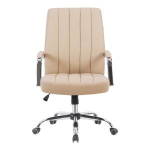 Scaun directorial Mido, cappuccino, 58x71x100-106 cm - Img 4