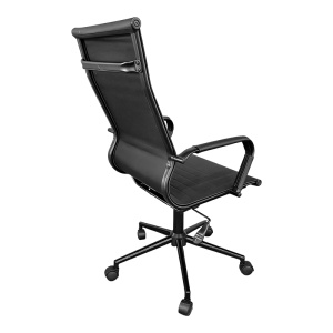 Scaun directorial Valter, negru, 55.5x58x108 cm - Img 2