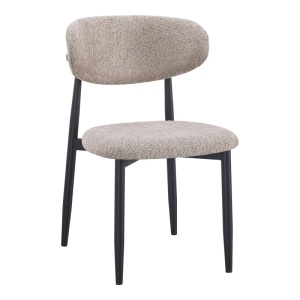 Scaun Folegio, gri/negru, 50x57x79.5 cm