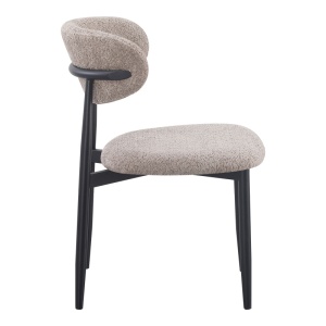 Scaun Folegio, gri/negru, 50x57x79.5 cm - Img 3