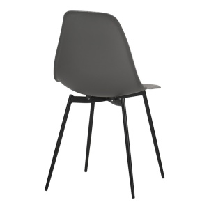 Scaun Model Ballen, Antracit, 41.5x53x84.5 cm - Img 2