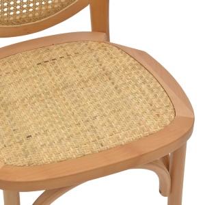Scaun Model Camil, Natur, 45x50x94 cm - Img 7