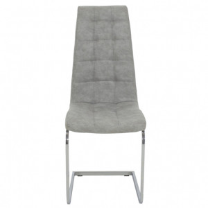 Scaun Model Darrell, Gri antichizat, 42x49x106 cm - Img 3