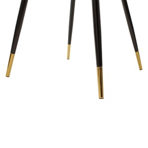 Scaun Model Giselle, Negru, 51x52x82 cm - Img 7