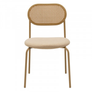 Scaun Model James, Bej/Natur, 46.5x50x79.5 cm - Img 4