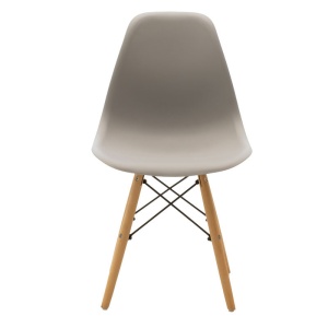 Scaun Model Julita, Natur/Gri/Negru, 46x50x82 cm - Img 4