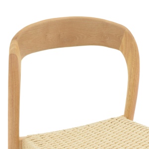 Scaun Model Tavrine, Natur, 47x59x78 cm - Img 6