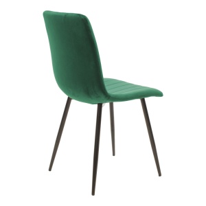 Scaun Noor, verde/negru, 44x53x86 cm - Img 2