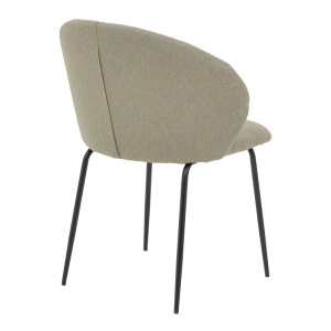 Scaun Olympian, gri-bej/negru, 50x55x83 cm - Img 2