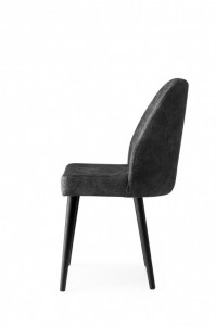 Set 2 scaune Model Dallas, Gri, 50x49x90 cm - Img 3