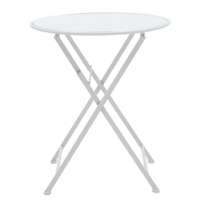 Set Masa si Scaune Gradina Walen 3 Piese Alb - Img 11