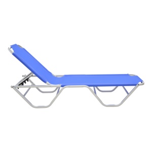 Sezlong Model Dessie, Albastru, 56x188x30 cm - Img 2