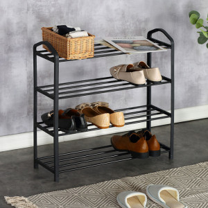 Suport pantofi Model Moses, Negru, 62x20x62 cm - Img 2