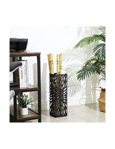 Suport pentru umbrele, Songmics, Negru, 15.5 x 15.5 x 49 cm, LUC48B - Img 4