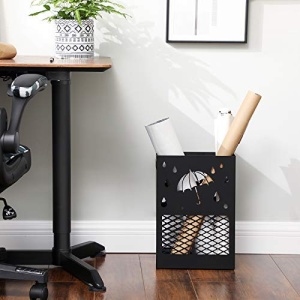 Suport pentru umbrele, Songmics, Negru, 28.5x12.2x41 cm - Img 2