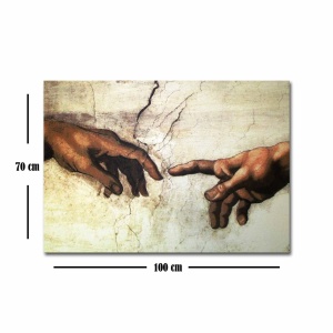 Tablou BlendPeak Multicolor 70x100x3 cm - Img 4