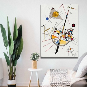 Tablou Creative Palette Multicolor 70x100 cm - Img 1