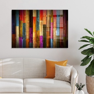 Tablou din sticlă temperată UV Multicolor 70x100 cm - Img 2
