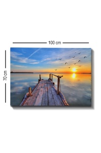 Tablou Kanvas Multicolor 70x100 cm - Img 4