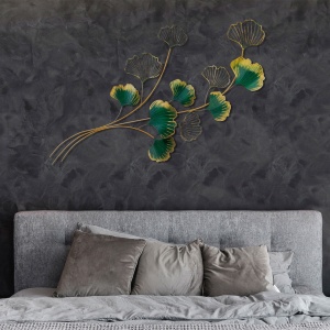 Tablou metalic Yiwu Multicolor 120x4x100 cm - Img 4