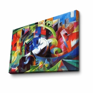 Tablou Rainbow Palette 2 Multicolor 70x100x3 cm - Img 3