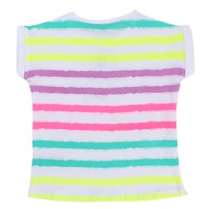 Tricou multicolor in dungi Newness - Img 2