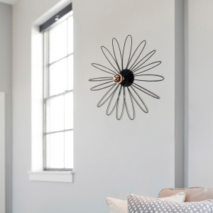 Aplica Hemdem Negru 58x12x58 cm - Img 1
