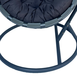 Balansoar de Gradina Model Cungo, Gri, 125x105x195 cm - Img 6