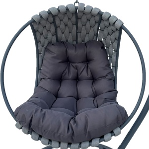 Balansoar de Gradina Model Makito, Gri, 100x105x195 cm - Img 4
