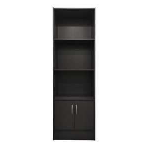 Bibliotecă Tekaro I, antracit, 57x33x180 cm - Img 4
