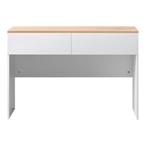 Birou cu sertare Model Beleton, Stejar/Alb, 100x50x75 cm - Img 2