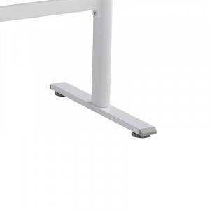 Birou reglabil pe inaltime Karla alb 120x60x72/115cm - Img 4
